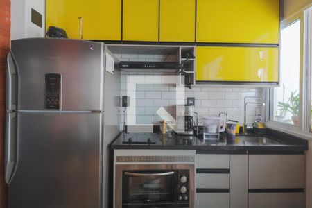 Studio à venda com 29m², 1 quarto e sem vagaCozinha