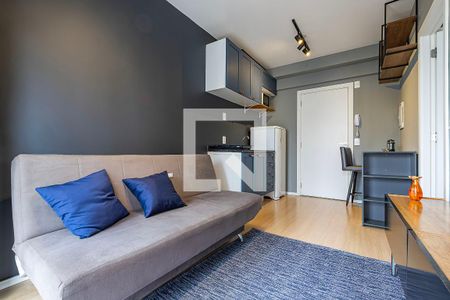 Sala/Cozinha de apartamento para alugar com 1 quarto, 30m² em Sumaré, São Paulo
