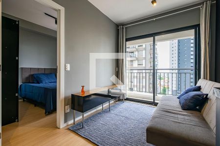 Sala/Cozinha de apartamento para alugar com 1 quarto, 30m² em Sumaré, São Paulo