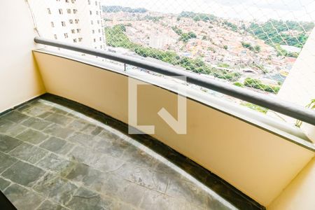 Varanda da Sala de apartamento para alugar com 4 quartos, 117m² em Jardim Monte Alegre, Taboão da Serra
