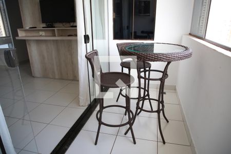 Varanda de apartamento para alugar com 1 quarto, 40m² em Setor Bueno, Goiânia