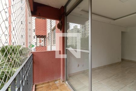 Varanda da Sala de apartamento para alugar com 2 quartos, 56m² em Jardim São Savério, São Paulo