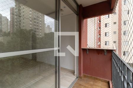 Varanda da Sala de apartamento para alugar com 2 quartos, 56m² em Jardim São Savério, São Paulo