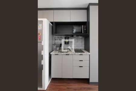 Studio à venda com 22m², 1 quarto e sem vagaCozinha