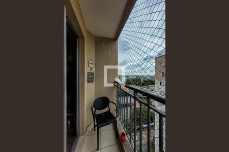 Varanda de apartamento à venda com 2 quartos, 52m² em Vila Liviero, São Paulo