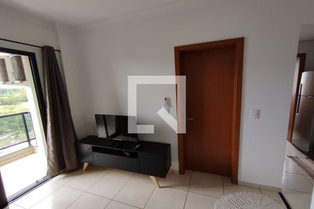 Sala de apartamento para alugar com 1 quarto, 49m² em Jardim Palma Travassos, Ribeirão Preto