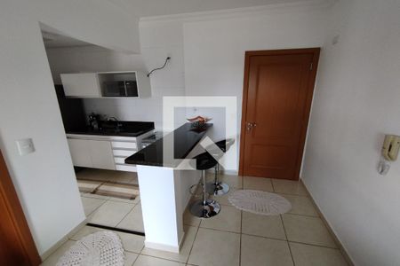 Sala de apartamento para alugar com 1 quarto, 49m² em Jardim Palma Travassos, Ribeirão Preto