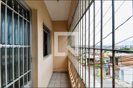 Varanda da Sala de casa para alugar com 1 quarto, 35m² em Parque Jurema, Guarulhos