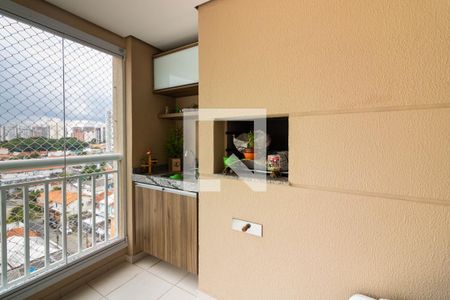 Varanda de apartamento à venda com 3 quartos, 82m² em Chácara Santo Antônio (zona Sul), São Paulo