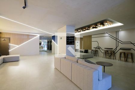 Apartamento para alugar com 61m², 2 quartos e 1 vagaHall social