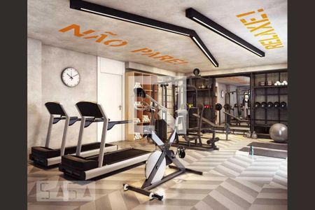 Apartamento à venda com 34m², 2 quartos e sem vaga Apartamento à venda com 34m², 2 quartos e sem vagaÁrea comum - Academia