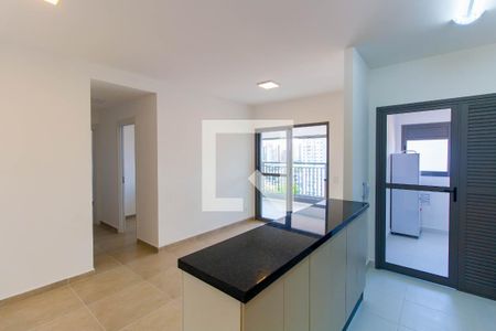 Sala/Cozinha de apartamento para alugar com 2 quartos, 66m² em Vila Prudente, São Paulo