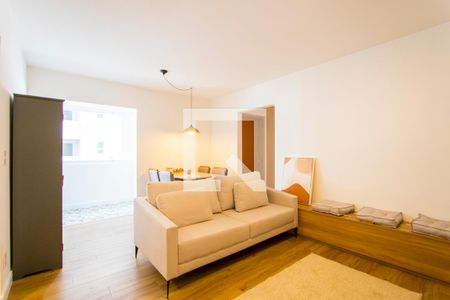 Sala de apartamento para alugar com 2 quartos, 64m² em Centro, Santo André