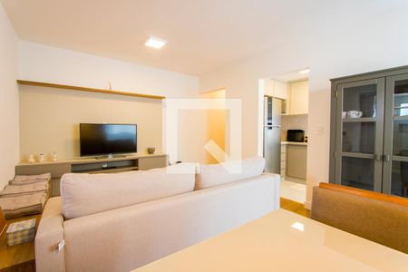 Sala de apartamento para alugar com 2 quartos, 64m² em Centro, Santo André