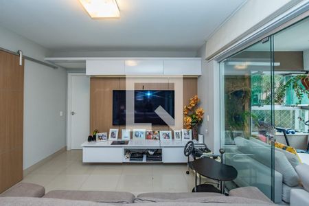 Sala de apartamento à venda com 4 quartos, 141m² em Buritis, Belo Horizonte