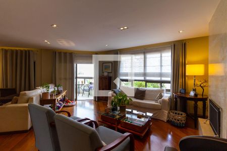 Sala de estar de apartamento à venda com 3 quartos, 160m² em Vila Leopoldina, São Paulo