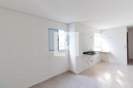 Sala/Cozinha de apartamento para alugar com 1 quarto, 26m² em Parque das Paineiras, São Paulo