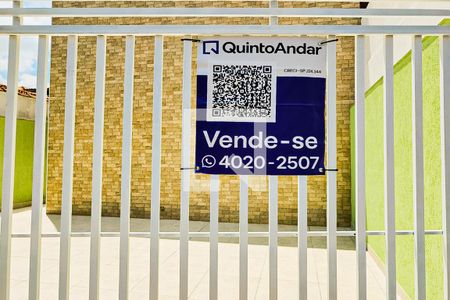 Casa de condomínio à venda com 80m², 2 quartos e 1 vagaFachada com Plaquinha