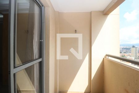 Varanda da Sala de apartamento para alugar com 2 quartos, 55m² em Parque Peruche, São Paulo