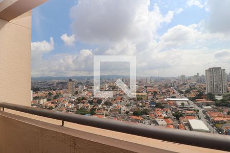 Varanda da Sala de apartamento para alugar com 2 quartos, 55m² em Parque Peruche, São Paulo