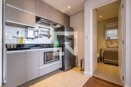 Sala/Cozinha de apartamento para alugar com 1 quarto, 40m² em Pinheiros, São Paulo