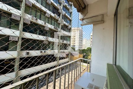 Varanda da Sala de apartamento para alugar com 2 quartos, 95m² em Botafogo, Rio de Janeiro