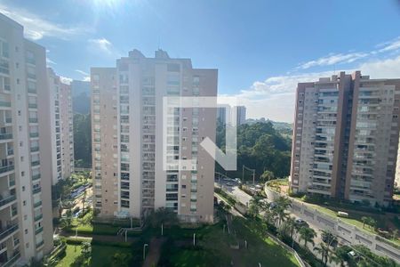 Vista da Sala de apartamento para alugar com 2 quartos, 122m² em Tamboré, Santana de Parnaíba