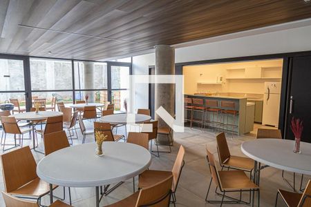 Studio à venda com 24m², 1 quarto e sem vaga Studio à venda com 24m², 1 quarto e sem vagaSalão de Festas