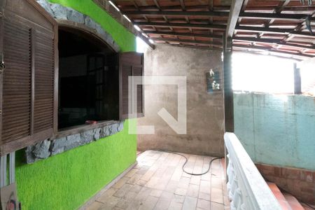 Varanda da Sala de casa à venda com 3 quartos, 240m² em Carlos Prates, Belo Horizonte