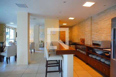 Apartamento para alugar com 55m², 2 quartos e 1 vagaÁrea comum - Salão de festas