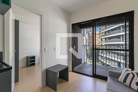 Varanda de kitnet/studio para alugar com 1 quarto, 30m² em Vila Nova Conceição, São Paulo
