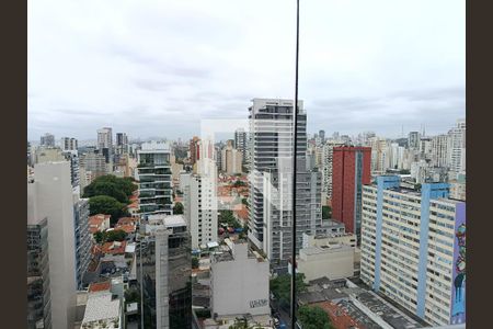 Vista de kitnet/studio para alugar com 1 quarto, 30m² em Pinheiros, São Paulo