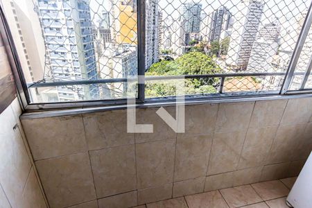 Varanda de kitnet/studio à venda com 1 quarto, 32m² em República, São Paulo