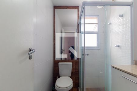 Banheiro de apartamento à venda com 1 quarto, 28m² em Vila Prudente, São Paulo
