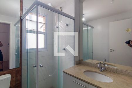 Banheiro de apartamento à venda com 1 quarto, 28m² em Vila Prudente, São Paulo