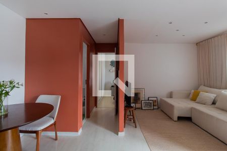 Sala de apartamento para alugar com 1 quarto, 55m² em Jardim Ampliação, São Paulo