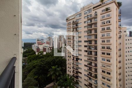 Varanda da Sala de apartamento para alugar com 1 quarto, 55m² em Jardim Ampliação, São Paulo
