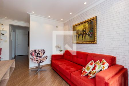 Sala de Estar de apartamento à venda com 3 quartos, 68m² em Vila Bertioga, São Paulo