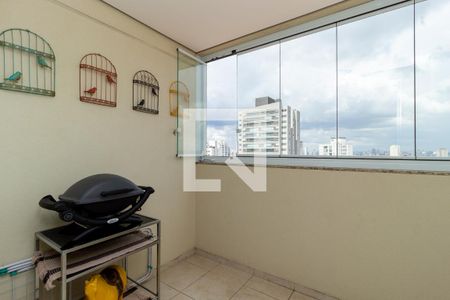 Varanda de apartamento à venda com 3 quartos, 68m² em Vila Bertioga, São Paulo