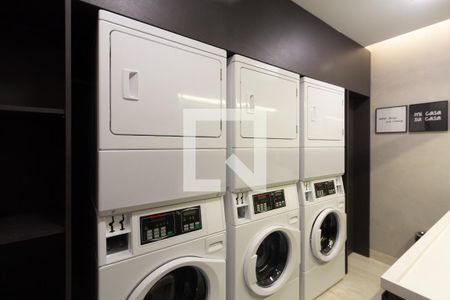 Studio à venda com 27m², 1 quarto e sem vagaLavanderia