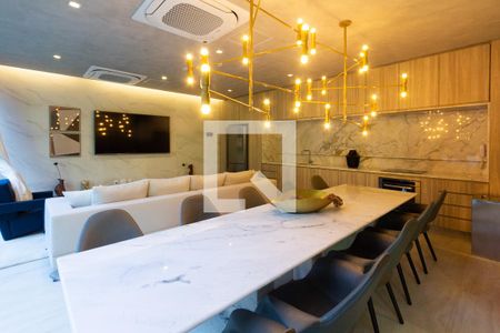 Studio à venda com 27m², 1 quarto e sem vagaÁrea comum - Salão de festas