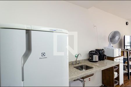 Studio à venda com 27m², 1 quarto e sem vaga Studio à venda com 27m², 1 quarto e sem vagaCozinha