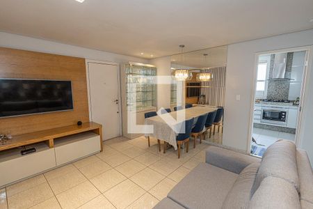 Sala de apartamento à venda com 2 quartos, 72m² em Paquetá, Belo Horizonte