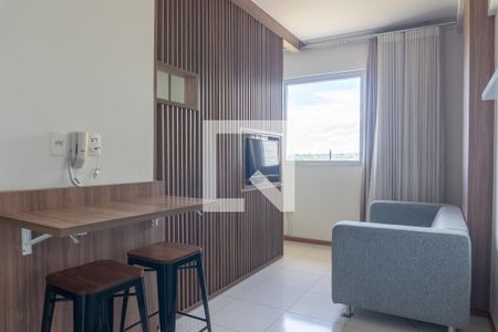 Sala de apartamento para alugar com 1 quarto, 35m² em Asa Sul, Brasília