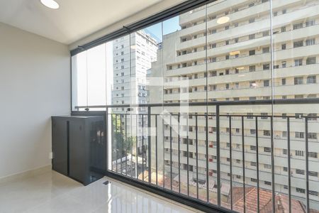 Varanda de apartamento para alugar com 1 quarto, 36m² em Consolação, São Paulo