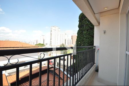 Sacada da Sala de apartamento para alugar com 1 quarto, 44m² em Vila Paiva, São Paulo
