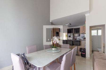 Sala de Jantar  de casa de condomínio para alugar com 3 quartos, 190m² em Santa Cruz, Campinas