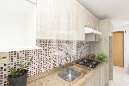 Sala/Cozinha de apartamento para alugar com 2 quartos, 46m² em Olaria, Canoas