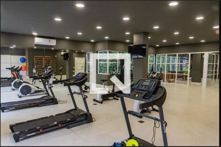 Studio para alugar com 32m², 1 quarto e sem vaga Studio para alugar com 32m², 1 quarto e sem vagaÁrea comum - Academia