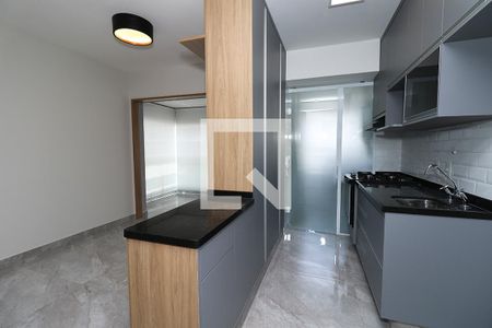 Sala e Cozinha Americana de apartamento para alugar com 2 quartos, 68m² em Pinheiros, São Paulo